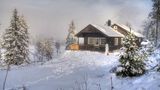Winterlandschaft wie bei Prinzessin Elsa