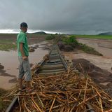 Wirbelsturm Manuel über Mexiko