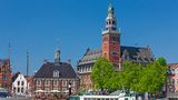 Hafen von Leer, Ostfriesland,