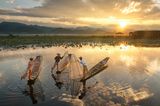 Intha-Fischer am Inle-See