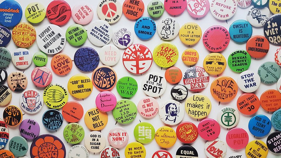Hippie Buttons Hippie Buttons