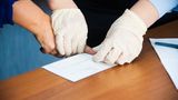 Fingerabdruck Einbrecher