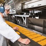 Sichtkontrolle der Fischstäbchen