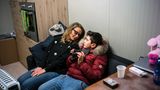 Unterkunft und Spielplatz