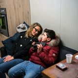 Unterkunft und Spielplatz