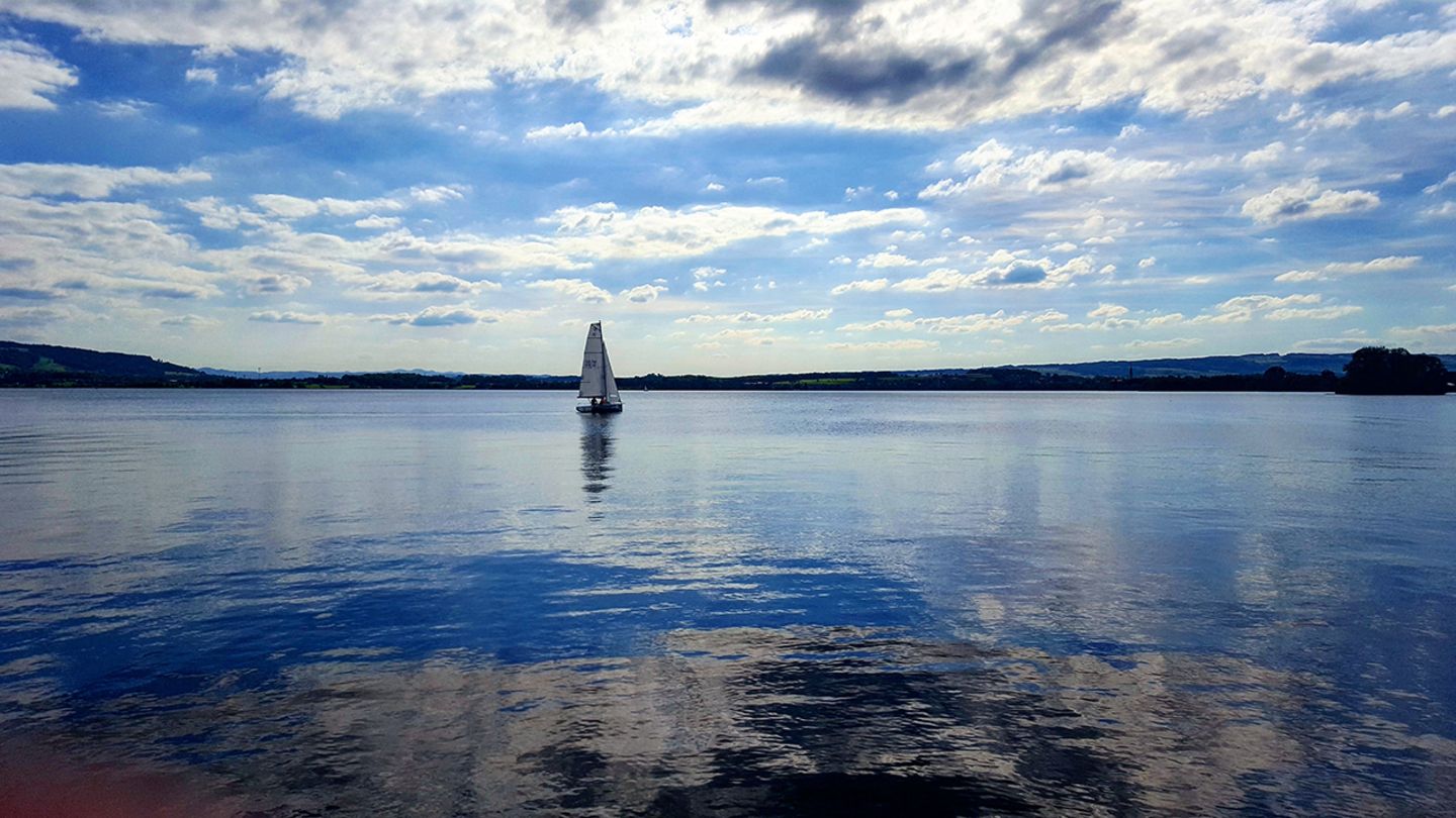 Zug Schweiz Segeln