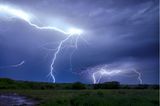 Gewitter einschlag stelle
