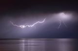 Gewitter Blitz Horizontal
