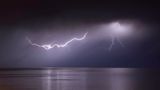 Gewitter Blitz Horizontal