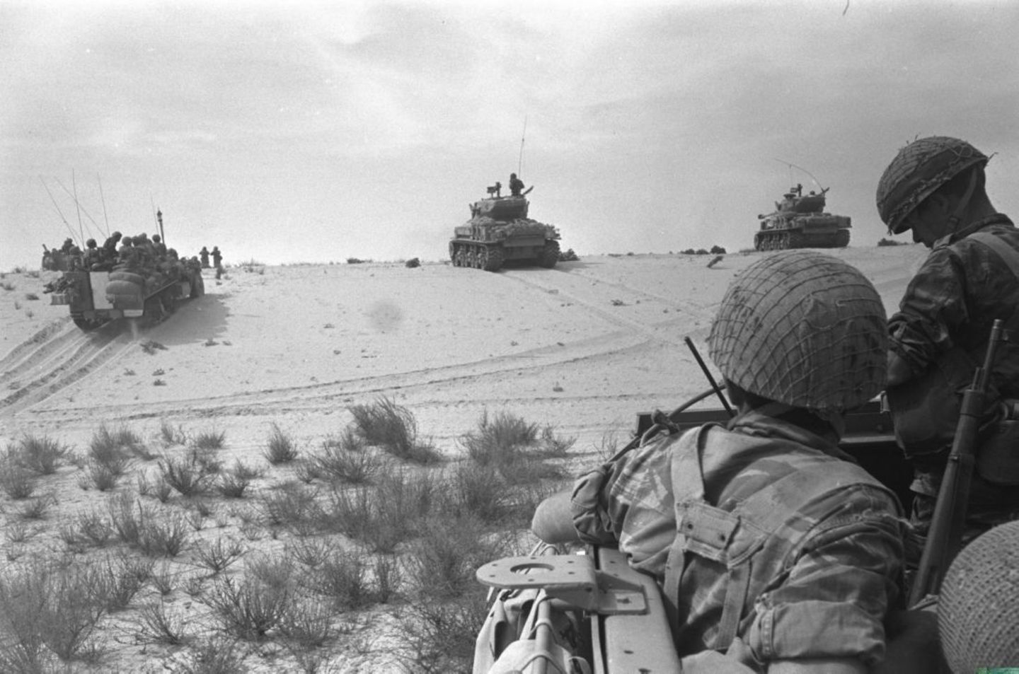 Israelische Einheiten im Sechstagekrieg 1967