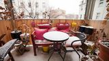 Balkon im Winter
