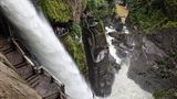 Wasserfall Pailon del Diablo, Ecuador