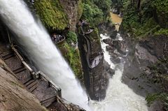 Wasserfall Pailon del Diablo, Ecuador