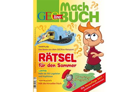 GEOlino Machbuch - Rätsel für den Sommer 2017