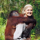 Dr. Signe Preuschoft in Borneo