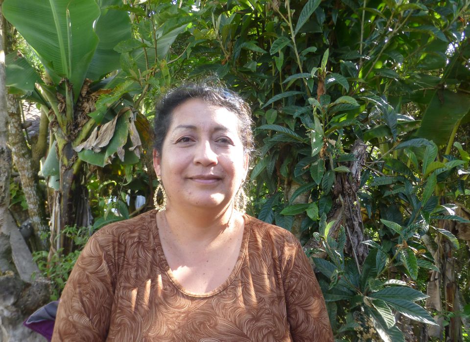 Ecuador: Silvia Quilumbango, Präsidentin von DECOIN Ecuador: Silvia Quilumbango, Präsidentin von DECOIN