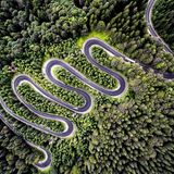 Straße in Transsilvanien