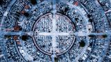 Drohnenfoto "PEACE", Spanien
