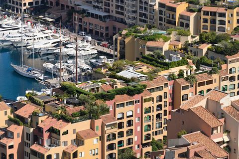 Monaco, Dachgärten