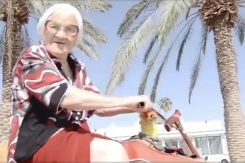 Abenteuerlust am Lebensabend: Baba Lena in Israel.