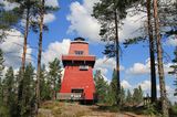 Norwegen, Feuerwachturm Haukenestårnet