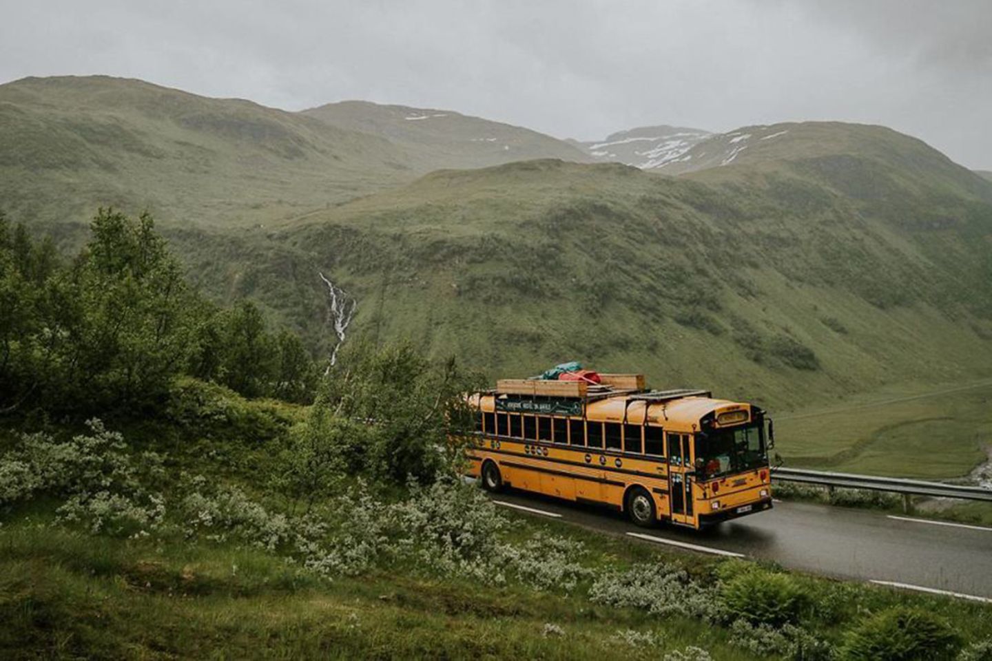 rollendes Hostel in Norwegen
