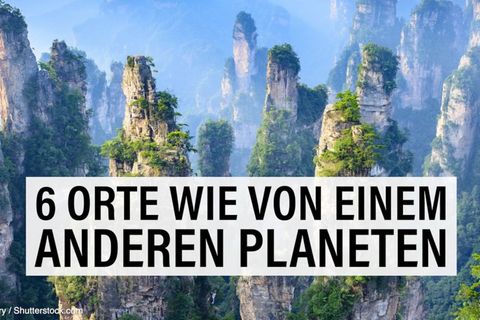 Orte, wie aus einer anderen Welt