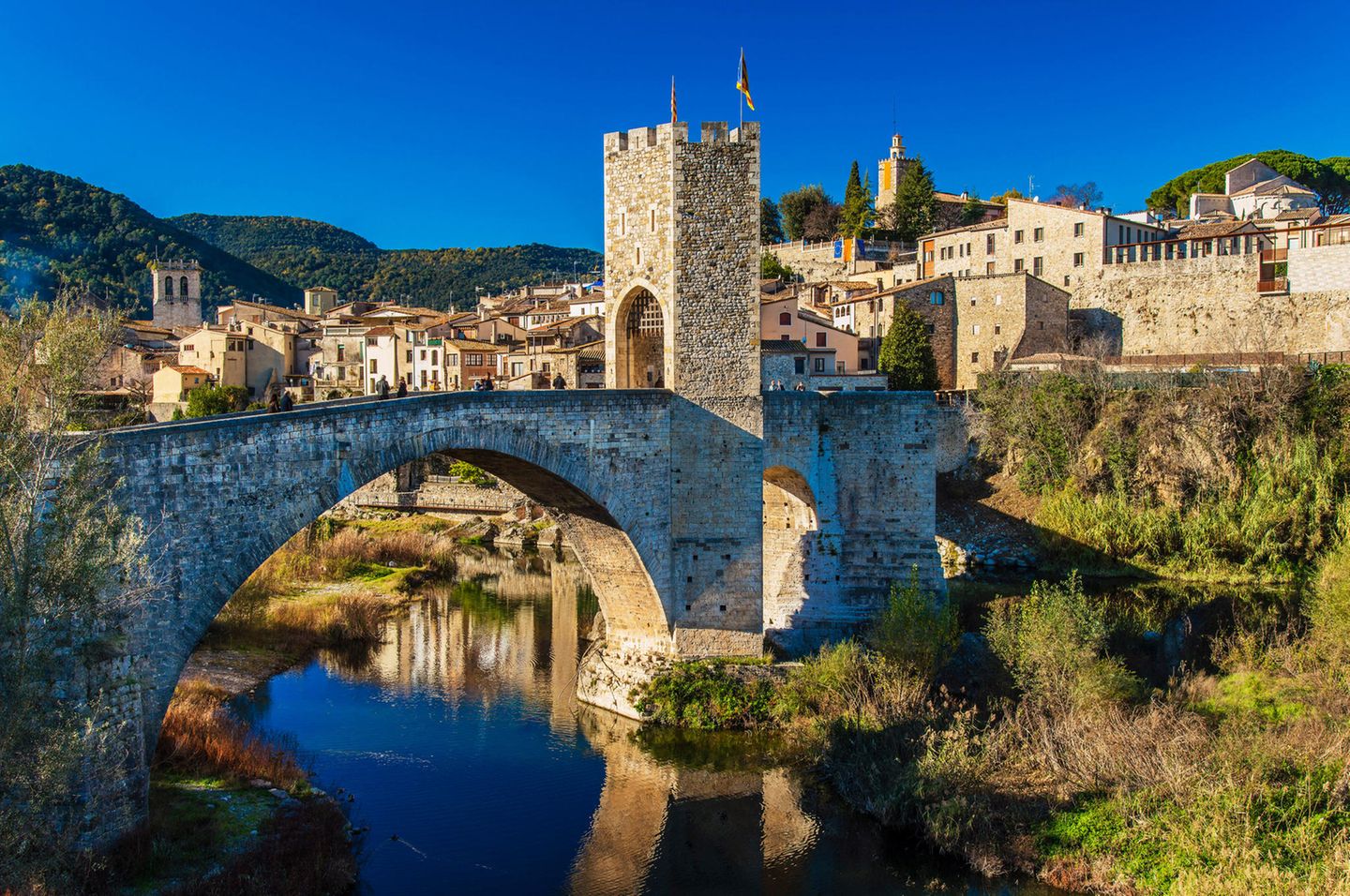 Besalú in Spanien