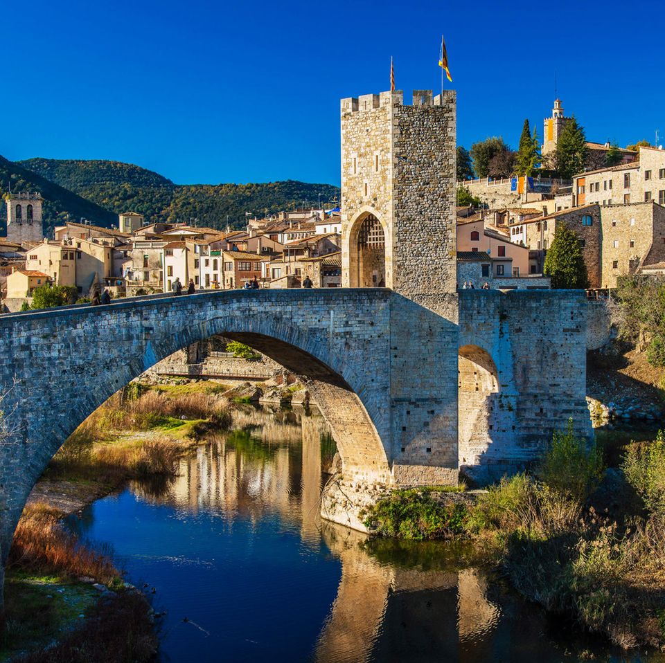 Besalú in Spanien