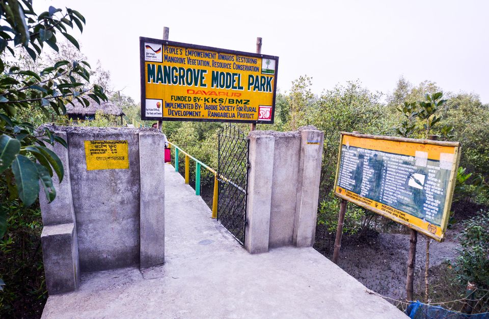 Eingang zum Mangrovenbesucherpark