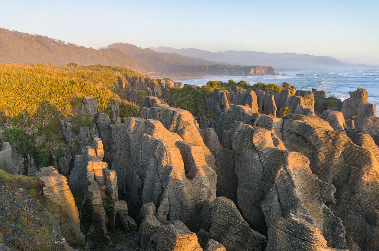 Pancake Rocks in Neuseeland