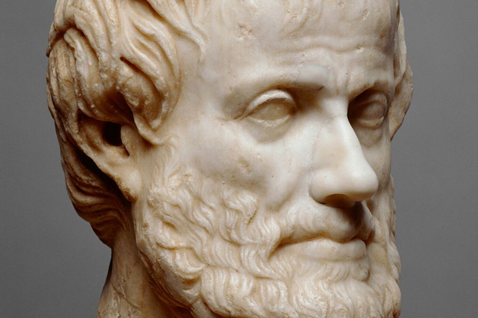 Gesichter der Antike: Begriffe wie "Hypothese" und "Beweis" gehen auf Aristoteles (384–322 v. Chr.) zurück