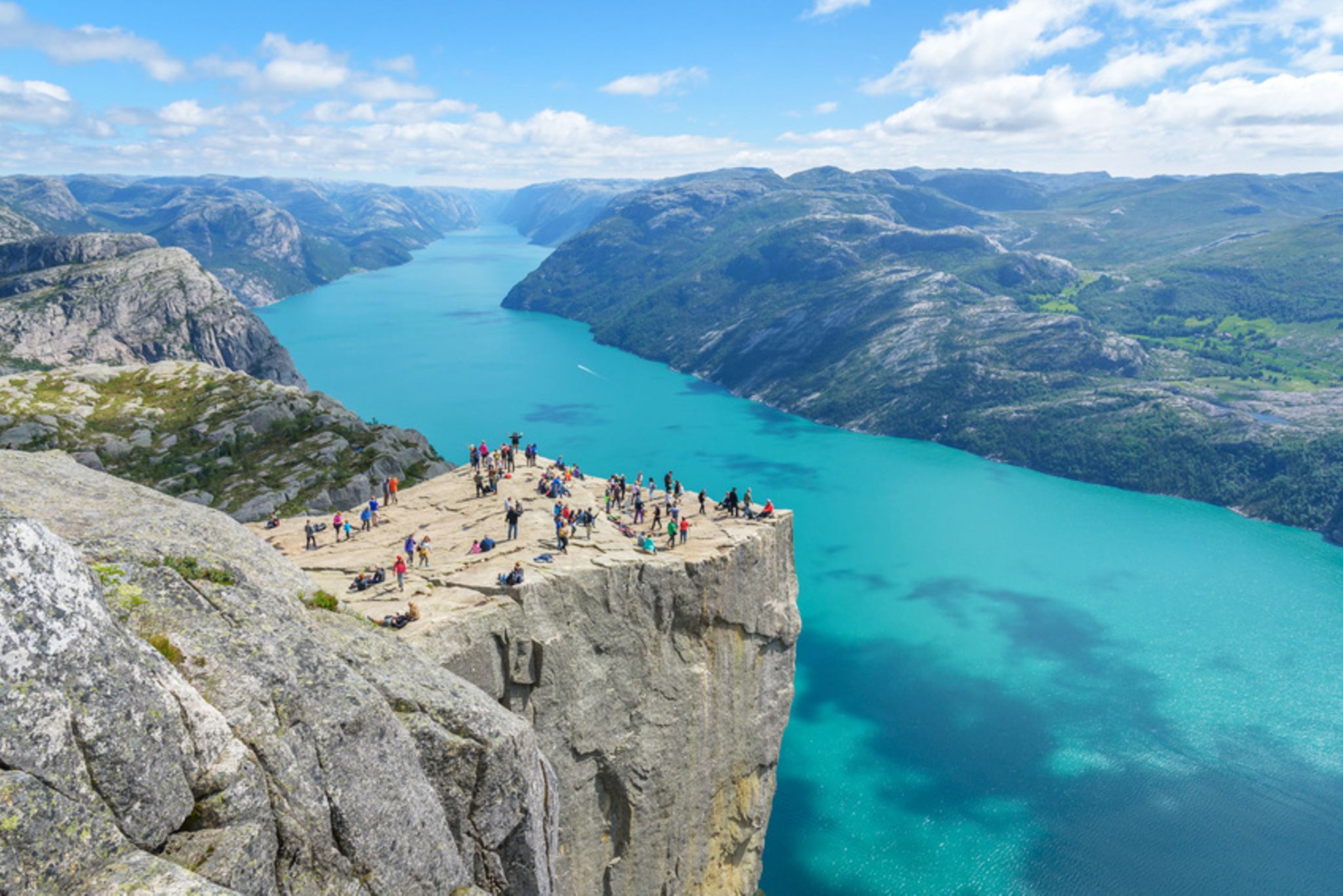 Norwegen: Droht der Preikestolen abzubrechen? - [GEO]