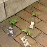 Kreidekunst von David Zinn