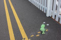 Sluggo auf der Straße