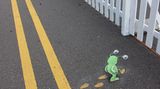 Sluggo auf der Straße