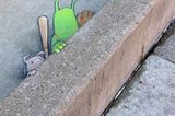 BBaseball Street Art David Zinn