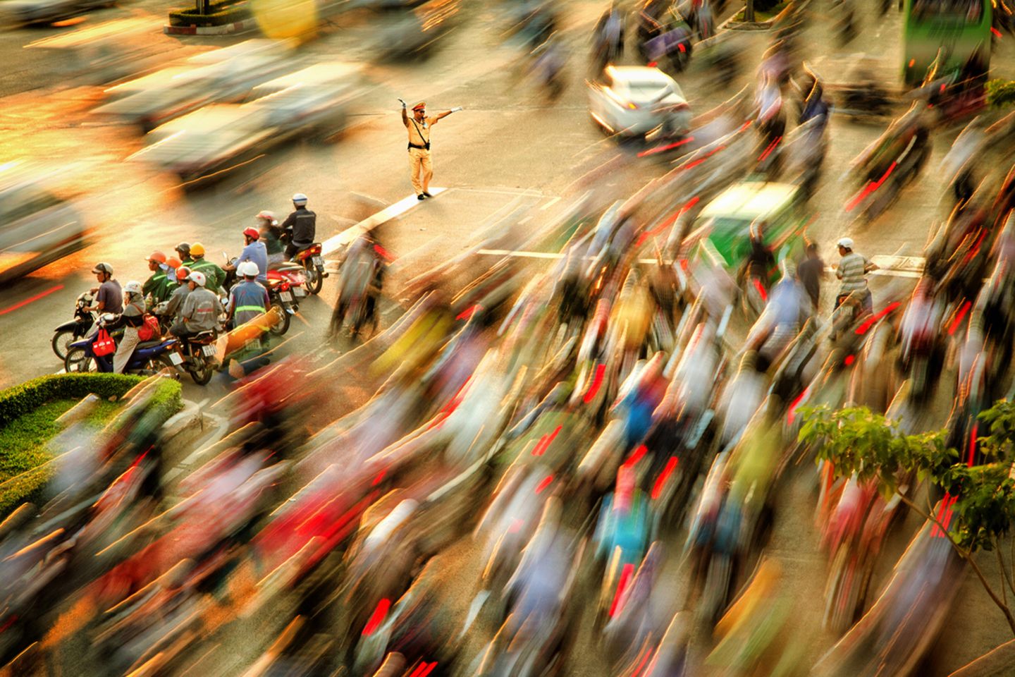 Manh Ngoc Nguyen, "Der Dirigent im Verkehr"
