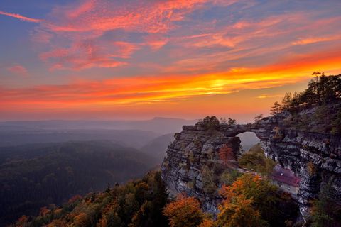 Pravcicka Brana, Böhmische Schweiz, Tschechien