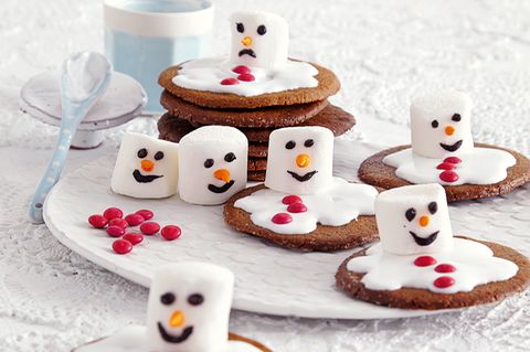 Schneemann Kekse