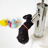 Socke für ein Dampfbad