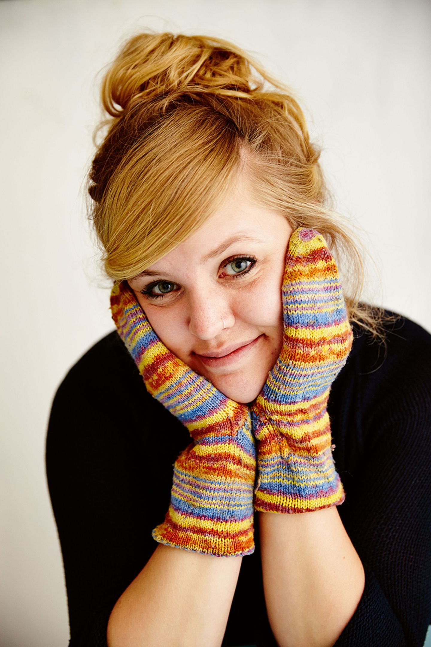 Socken für weiche Hände