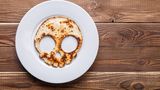 Totenkopf Pfannkuchen
