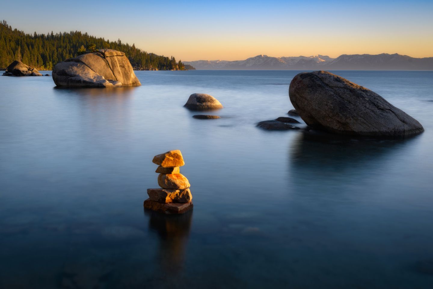 Lake Tahoe in den USA