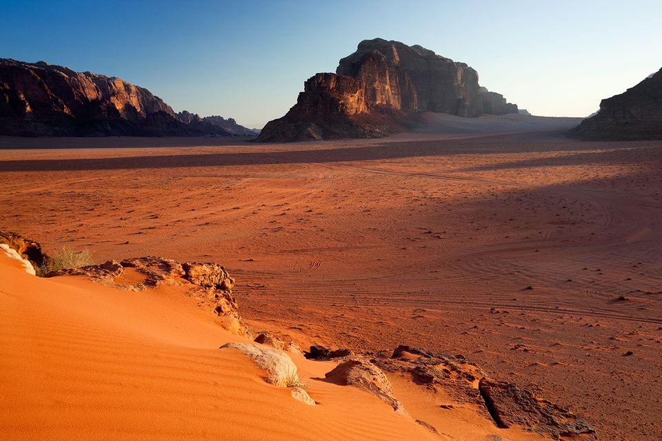 Wadi Rum Nationalpark in Jordanien