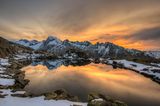 Grätlisee im Obergoms, Schweiz