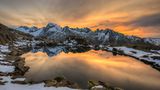 Grätlisee im Obergoms, Schweiz