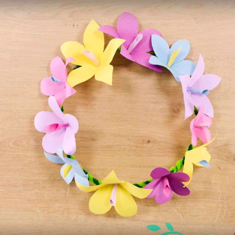 Blumenkranz wie bei Rapunzel