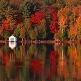 Meech Lake, Gatineau Park, Quebec, Kanada