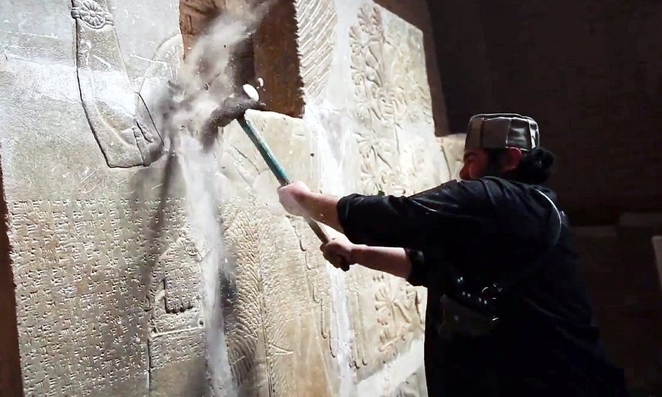 Nimrud, Zerstörung durch den IS